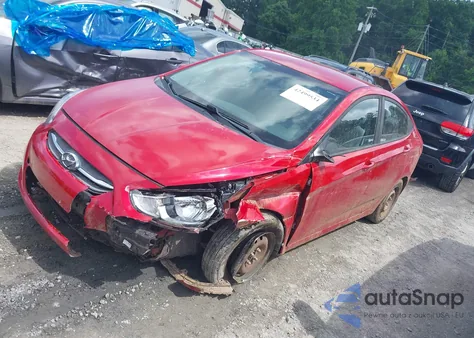 2017 Hyundai Accent Se z USA, uszkodzony, nr VIN KMHCT4AE3HU286920